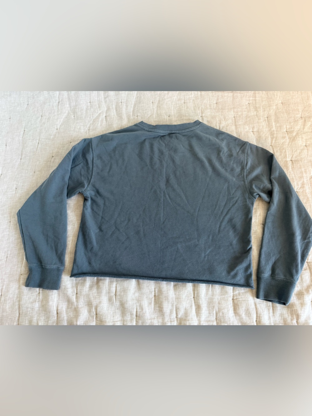 Spiritual Gangster Mazzy Cropped Moon Phase Crewneck Top~Size Large - Picture 10 of 10